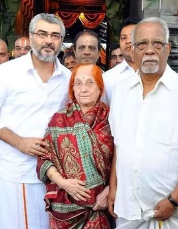 Ajith Kumar Parents Pic