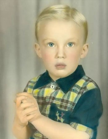 Donald Trump Childhood Pic