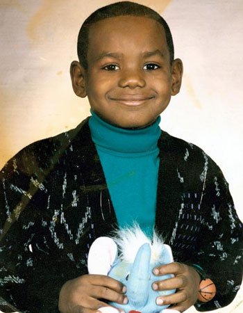 LeBron James Childhood Pics