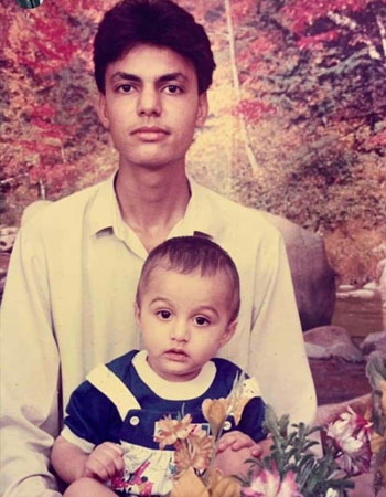Mohsin Khan Childhood Pics