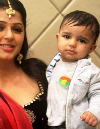Name Not Known Bhumika Chawla Son