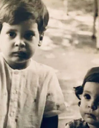 Rahul Gandhi's Childhood Pic