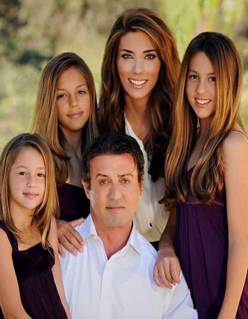 Sylvester Stallone Family Pics
