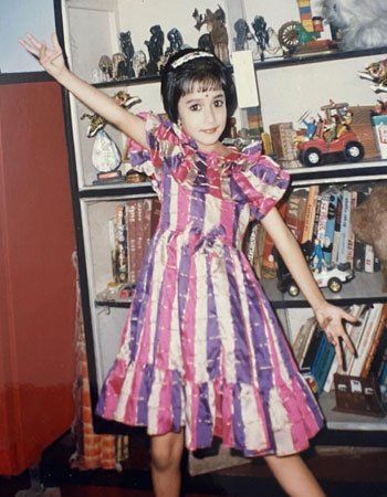 Tina Datta Childhood Pic