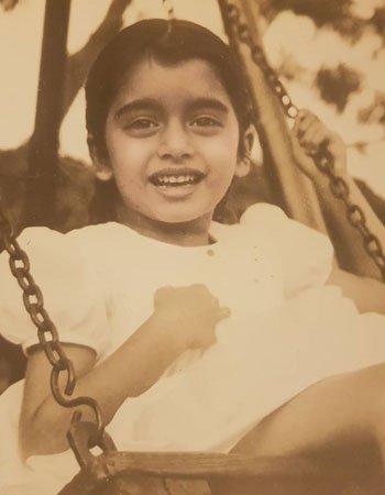 Bhagyashree Childhood Pics