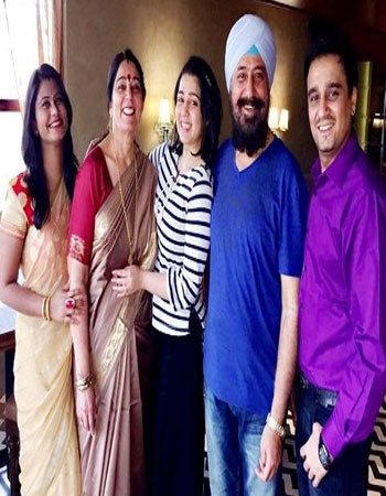 Charmy Kaur Family Pic