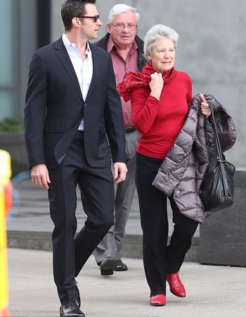Hugh Jackman Parents Pic