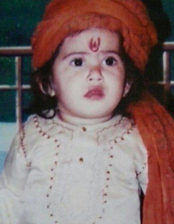 Jaya Kishori Childhood Pics