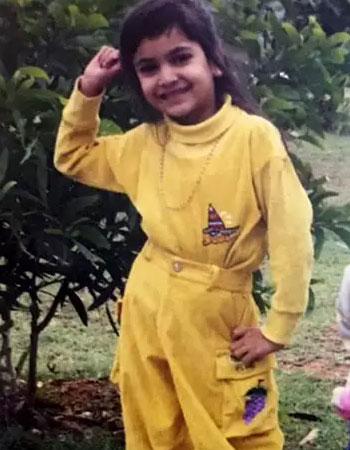 Kriti Kharbanda Childhood Pic