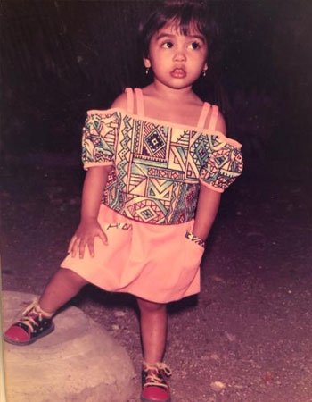 Pooja Hegde Childhood Photo