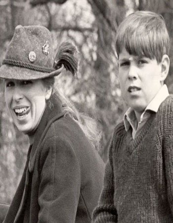 Prince Andrew Childhood Pic