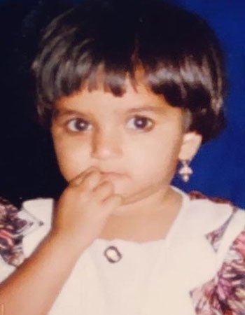 Rachita Ram Childhood Pic 