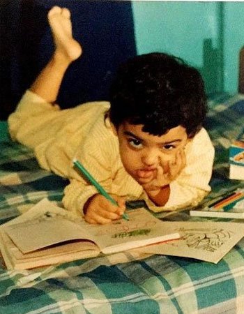 Radhika Apte Childhood Pics