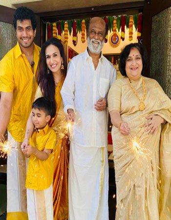 Rajinikanth's Family Pics