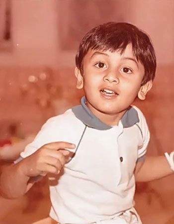 Ranbir Kapoor Childhood Pics