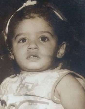 Raveena Tandon Childhood Pics