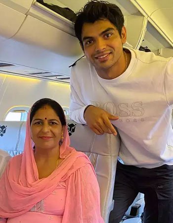 Saroj Devi Neeraj Chopra Mother