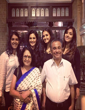 Shakti Mohan Family Pic