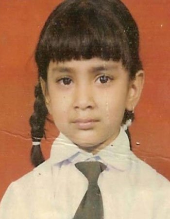 Shriya Saran Childhood Pic