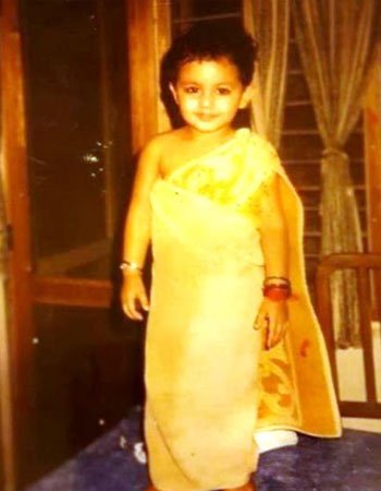 Huma Qureshi Childhood Pics