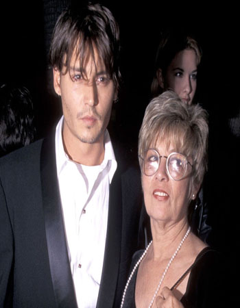 Johnny Depp Mother Pic