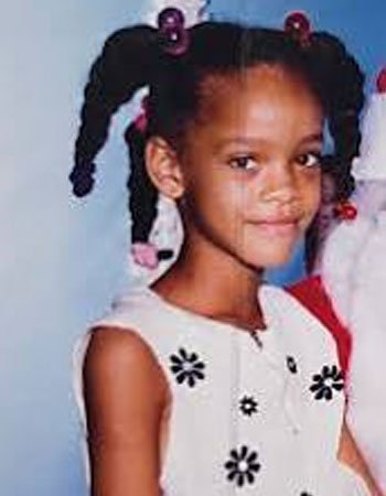 Rihanna Childhood Pics