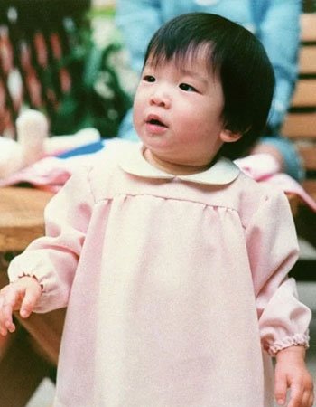 Mako Komuro Childhood Pic