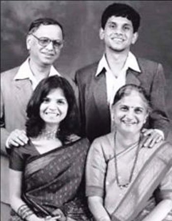 N. R. Narayana Murthy Family Pics