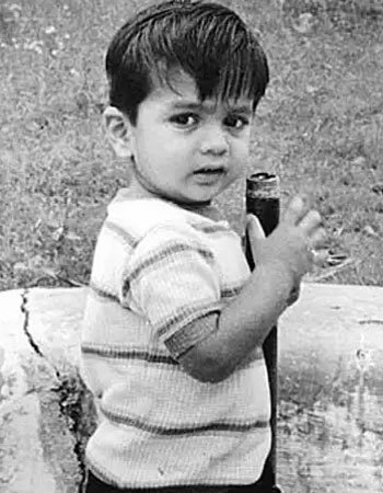 Rahul Dravid Childhood Pics
