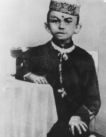 Mohandas Karamchand Gandhi Childhood Pic