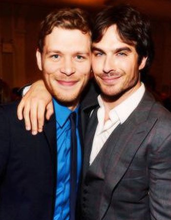 Joseph Morgan with his Brother Jack