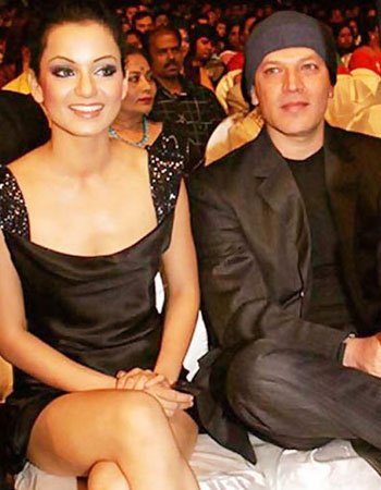 Aditya Pancholi with his Girlfriend Kangana Ranaut