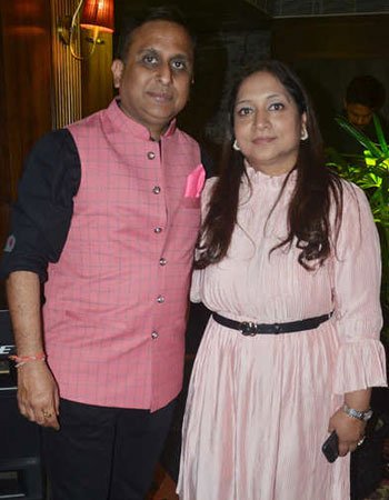 Amit Goenka with his Wife