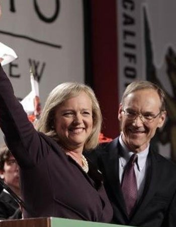 Meg Whitman  with her Husband Dr. Griffith R. Harsh IV