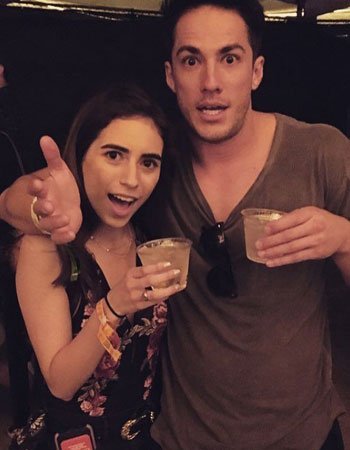 Michael Trevino with his Sister