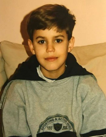Paul Wesley Childhood Picture