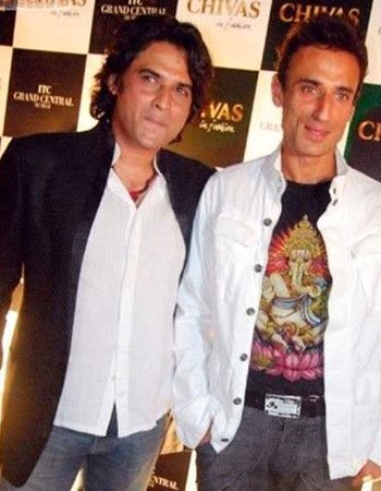 Rahul Dev with his Brother Mukul Dev
