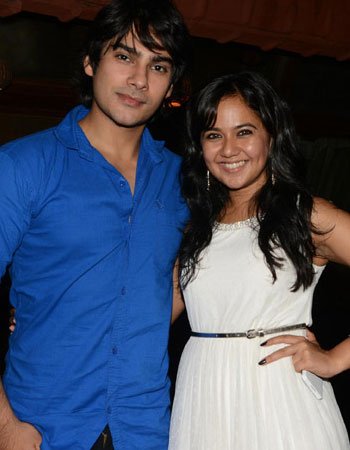 Roopal Tyagi with her Brother Smitesh