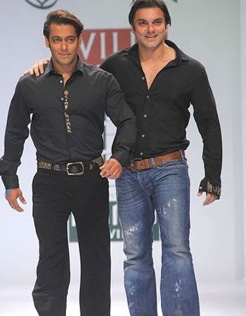 Salman Khan with his Brother Sohail Khan