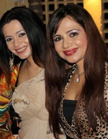 Samyukta Singh with her Sister Tanya Kumar