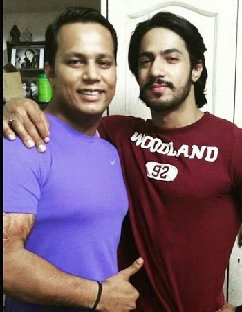Thakur Anoop Singh with his Brother