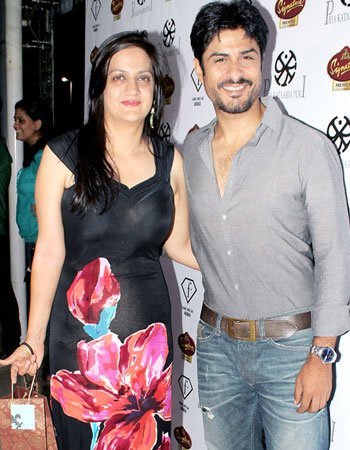 Vikas Bhalla with his Wife Punita Chopra