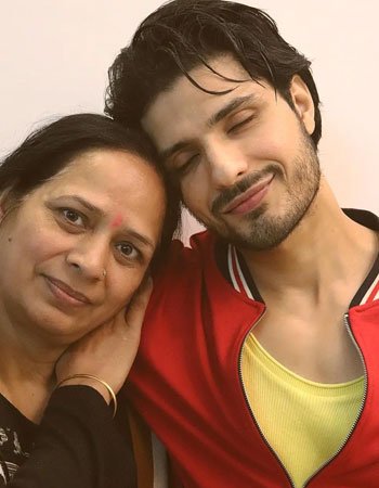 Vin Rana with his Mother
