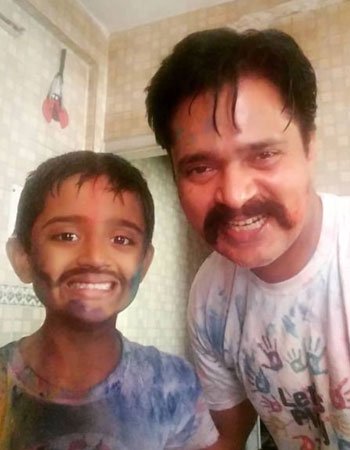 Vipul Deshpande with his Son Vihaan