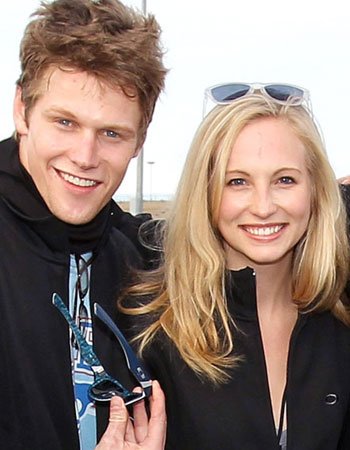 Zach Roerig with his Girlfriend Candice Accola