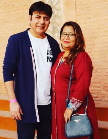 sudesh lehri with his Wife Mamta Lehri