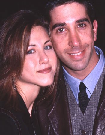 David Schwimmer with his Girlfriend Natalie Imbruglia