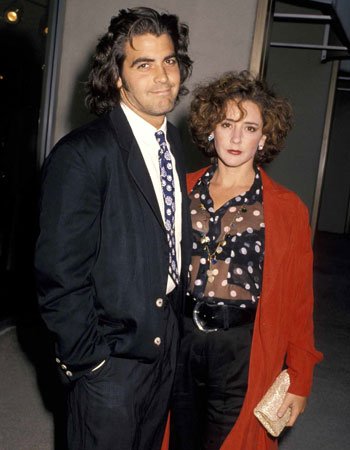 George Clooney with his Ex-Wife Talia Balsam