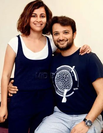 Heena Sidhu with her Husband Ronak Pandit