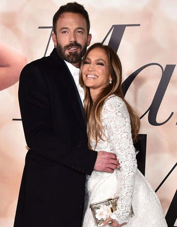 Jennifer Lopez with her Fourth Husband Ben Affleck